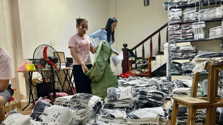 Hà Nội: Tạm giữ hơn 1.100 bộ quần áo có dấu hiệu giả mạo nhãn hiệu Adidas
