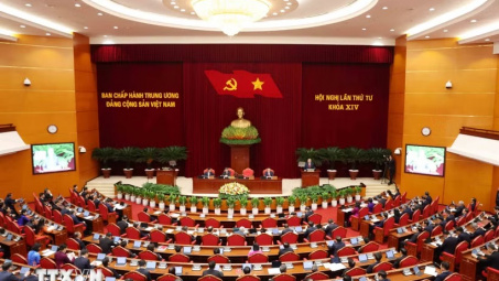 Thông cáo báo chí về ngày làm việc thứ ba, Hội nghị lần thứ tư Ban Chấp hành Trung ương Đảng khóa XIV