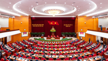 Thông báo Hội nghị lần thứ tư Ban Chấp hành Trung ương Đảng khóa XIV