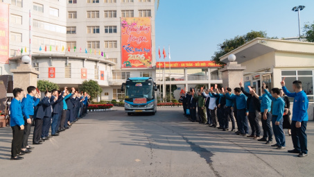 Những chuyến xe Xuân từ Gia đình Thợ Mỏ Thống Nhất