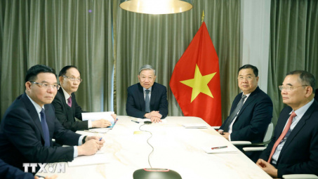 Tổng Bí thư Tô Lâm điện đàm với các nghị sỹ Hoa Kỳ