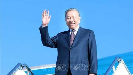 Tổng Bí thư Tô Lâm kết thúc chuyến tham dự Cuộc họp Khai mạc Hội đồng Hòa bình về Gaza