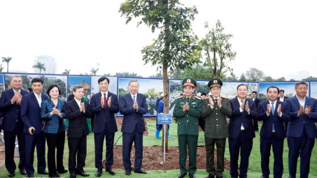 Tổng Bí thư Tô Lâm dự Lễ phát động “Tết trồng cây đời đời nhớ ơn Bác Hồ” Xuân Bính Ngọ 2026