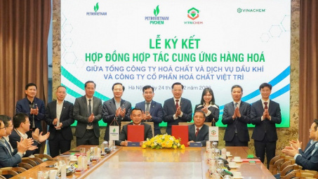 Vitrichem - Pvchem cung ứng hóa chất cơ bản cho dự án nhà máy lọc hóa dầu Nghi Sơn