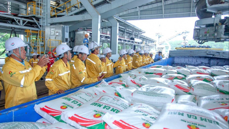 Đạm Cà Mau (DCM): Xuất khẩu lô hàng đầu tiên sang Hoa Kỳ, sản lượng xuất khẩu quý 1 tăng 25%