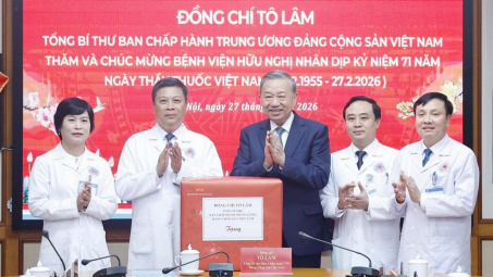 Phát biểu của Tổng Bí thư Tô Lâm nhân dịp thăm, chúc mừng Bệnh viện Hữu Nghị