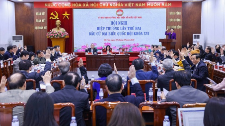 Thống nhất danh sách 217 người ở Trung ương ứng cử đại biểu Quốc hội khóa XVI