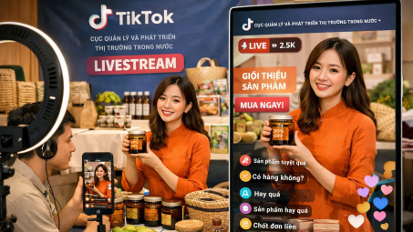 Hình thành không gian quảng bá, thúc đẩy tiêu thụ hàng Việt theo hướng bền vững