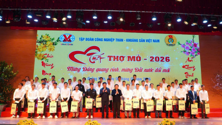 Tết thợ mỏ năm 2026: “Mừng Đảng quang vinh - Mừng đất nước đổi mới”