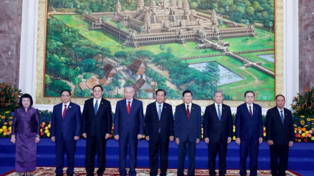 Tổng Bí thư Tô Lâm đồng chủ trì Cuộc gặp giữa Người đứng đầu ba Đảng Việt Nam - Campuchia - Lào