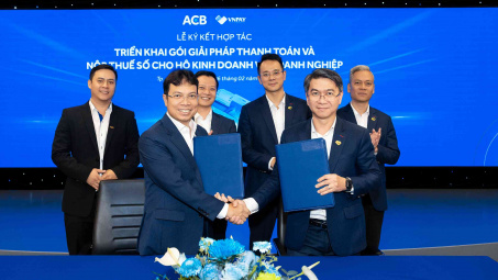 VNPAY và ACB hợp tác triển khai giải pháp Thanh toán - Nộp thuế số cho hộ kinh doanh, doanh nghiệp