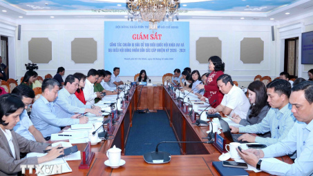 TP. Hồ Chí Minh giám sát công tác chuẩn bị và tổ chức bầu cử