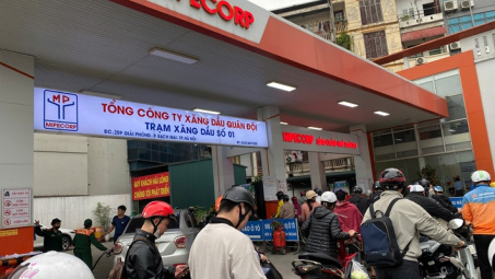 Nguồn cung xăng dầu cho TP Hà Nội vẫn được bảo đảm