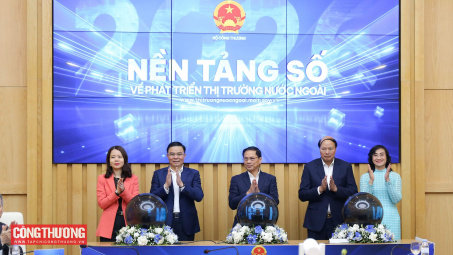 Bộ Công Thương khai trương Nền tảng số về phát triển thị trường nước ngoài