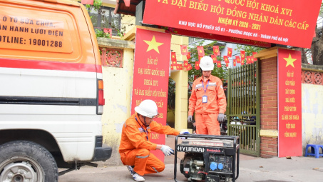 Bộ Công Thương chỉ đạo bảo đảm cung cấp điện an toàn, liên tục phục vụ Kỳ bầu cử Quốc hội khóa XVI và HĐND các cấp