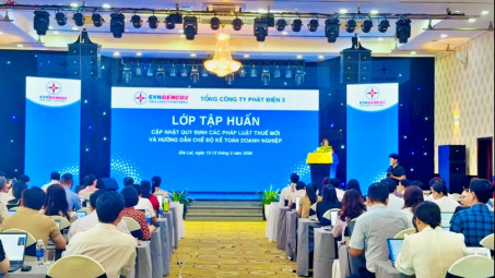 Tổng Công ty Phát điện 2 cập nhật quy định pháp luật thuế và chế độ kế toán doanh nghiệp