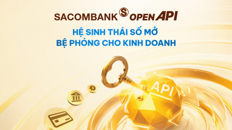 Ngân hàng Sacombank mở rộng hệ sinh thái đối tác thông qua giải pháp ngân hàng mở