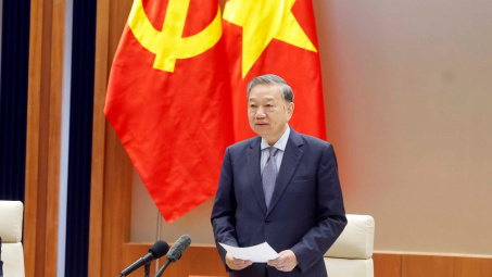 Tổng Bí thư Tô Lâm: Xây dựng thành phố Hải Phòng trở thành trung tâm công nghiệp và cảng biển hiện đại