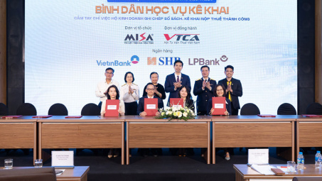 SHB đồng hành cùng MISA hỗ trợ hộ kinh doanh kê khai thuế