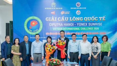 Ciputra Hanoi đồng hành cùng giải cầu lông Quốc tế Việt Nam Internationnal Challenge 2026