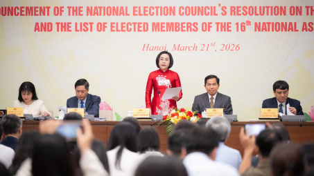 Chính thức: 500 người trúng cử đại biểu Quốc hội khóa XVI