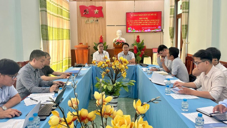 Tháo gỡ vướng mắc mặt bằng Dự án lắp máy biến áp thứ 2 tại Trạm biến áp 220kV Cần Đước|