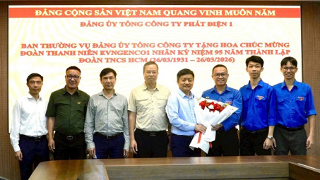 Đảng ủy EVNGENCO1 làm việc với Đoàn Thanh niên nhân kỷ niệm 95 năm Ngày thành lập Đoàn TNCS Hồ Chí Minh