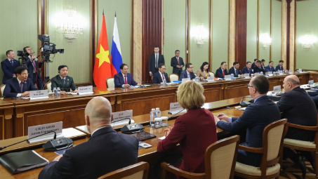 Các hoạt động của Thứ trưởng Nguyễn Hoàng Long trong khuôn khổ chuyến thăm chính thức Liên bang Nga của Thủ tướng Chính phủ