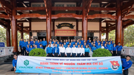 Tuổi trẻ Vinachem: Chuỗi hoạt động thiết thực kỷ niệm 95 năm Ngày thành lập Đoàn