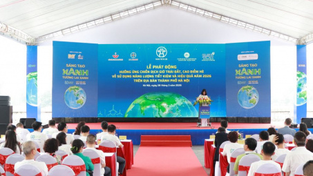 Hà Nội phát động hưởng ứng Chiến dịch Giờ Trái đất 2026, kêu gọi tiết kiệm điện trong cao điểm hè