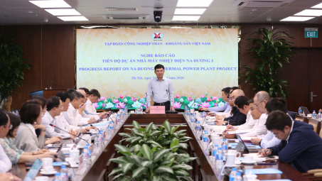 TKV quyết tâm đảm bảo tiến độ Dự án Nhiệt điện Na Dương II