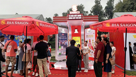 Thai Festival 2026: Sabeco mang “chất Việt” chinh phục khách quốc tế