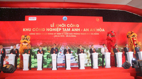 Đà Nẵng: Khởi công Khu công nghiệp Tam Anh - An An Hòa hơn 4.100 tỷ đồng