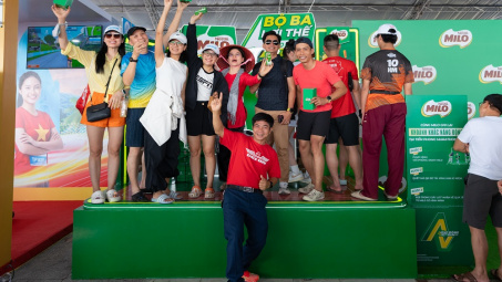 Nestlé MILO lan tỏa tinh thần thể thao cùng Tiền Phong Marathon