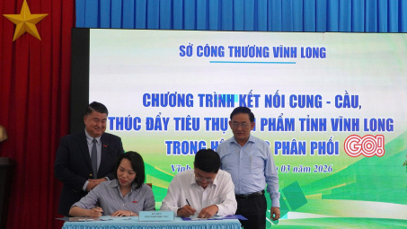 30 doanh nghiệp, hợp tác xã tại Vĩnh Long tham gia kết nối sản phẩm vào hệ thống siêu thị GO!