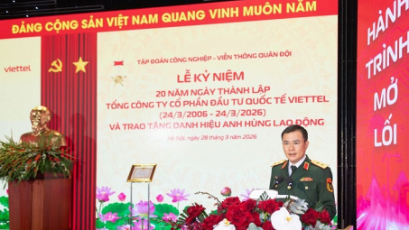 Viettel đánh dấu 20 năm kinh doanh toàn cầu thành công rực rỡ
