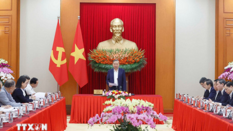 Tổng Bí thư Tô Lâm: Đúc rút bài học, định hướng lãnh đạo phát triển đất nước trong 100 năm tiếp theo
