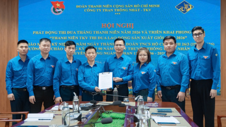 Than Thống nhất: Thi đua lao động sản xuất giỏi, quyết tâm hoàn thành thắng lợi nhiệm vụ năm 2026