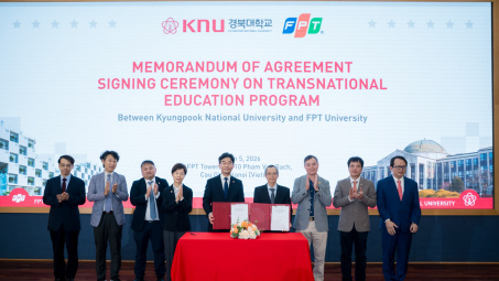 Tập đoàn FPT hợp tác với đại học Hàn Quốc đào tạo nhân lực công nghệ toàn cầu