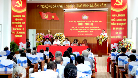 Đồng Tháp: Chuẩn bị cho ngày bầu cử chu đáo, đồng bộ và trách nhiệm