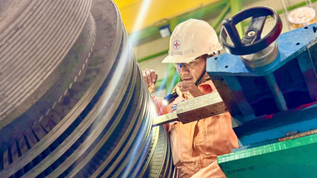 Công ty EPS: Hoàn thành đại tu tuabin 60MW