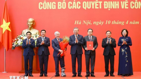 Bộ Chính trị kiện toàn nhân sự Đảng ủy Quốc hội