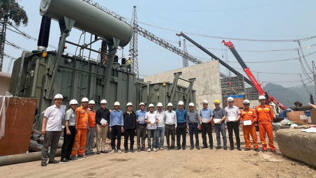 Công đoàn EVNNPT tiếp sức công trường, Dự án nâng công suất TBA 500kV Hòa Bình về đích đúng hẹn