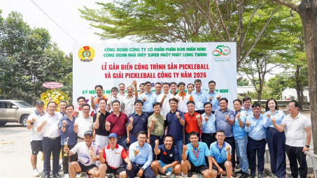 Sôi nổi các hoạt động chào mừng 50 năm thành lập Công ty CP Phân bón Miền Nam