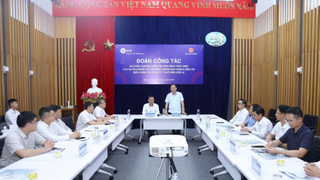 Bộ Công Thương kiểm tra tiến độ dự án điện theo Quy hoạch Điện VIII điều chỉnh tại tỉnh Sơn La