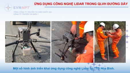 PTC1 hiện đại hóa vận hành lưới điện bằng công nghệ UAV