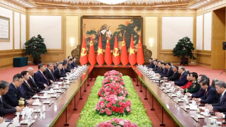 Tổng Bí thư, Chủ tịch nước Tô Lâm hội đàm với Tổng Bí thư, Chủ tịch Trung Quốc