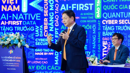 Tập đoàn FPT: Tăng tốc triển khai mô hình AI-native, mục tiêu lãi năm 2026 tăng 15%