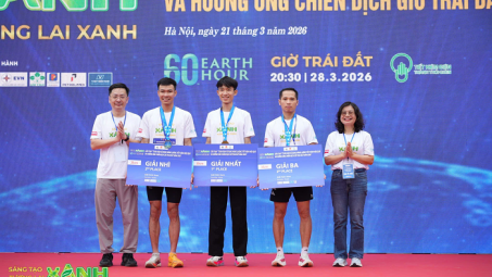 EVNGENCO3 “sống xanh”, lan tỏa thông điệp tiết kiệm năng lượng