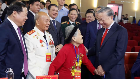 Tổng Bí thư, Chủ tịch nước Tô Lâm dự Lễ kỷ niệm 120 năm Ngày sinh Tổng Bí thư Hà Huy Tập